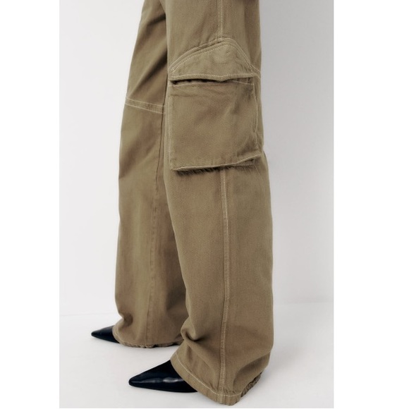 Zara Pants & Jumpsuits Zara Full Length Cargo Pants Poshmark